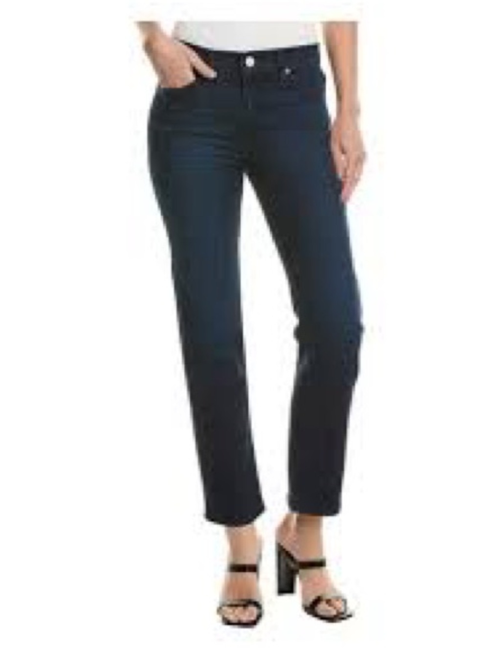 Hudson Jeans Dark Indigo Straight-Leg Jeans 993